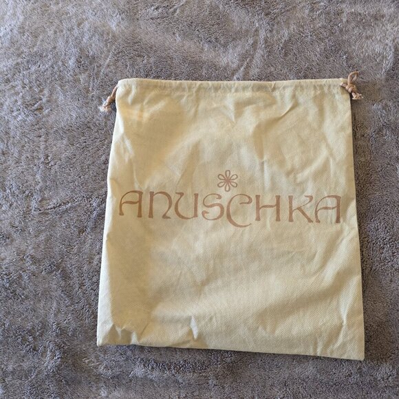 Anna by Anuschka Hand Painted Leather Crossbody Bag Butterfly Dragonfly New - Picture 7 of 16